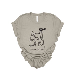Life Is Best Windmill Personalized Tee